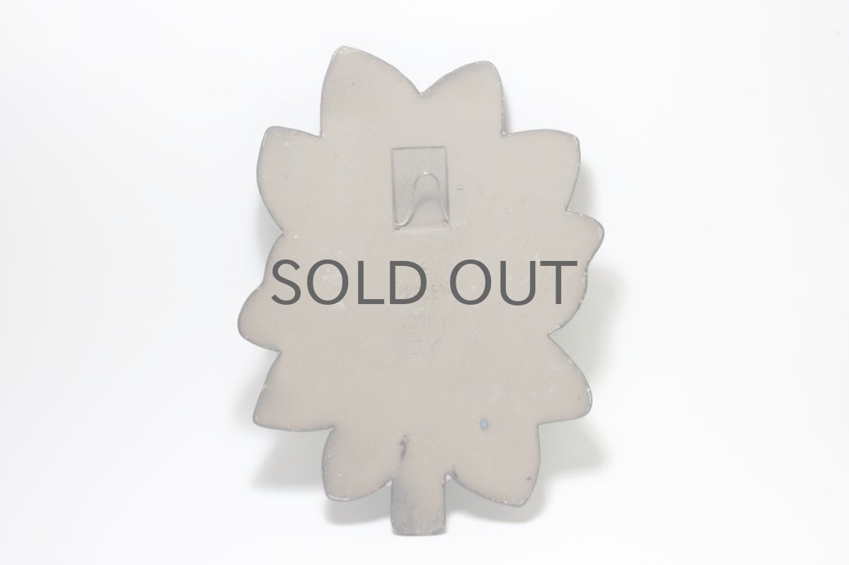 画像6: Upsala Ekeby/ウプサラ・エクビー/Blomma/花陶板壁掛け/ライトブルー (6)