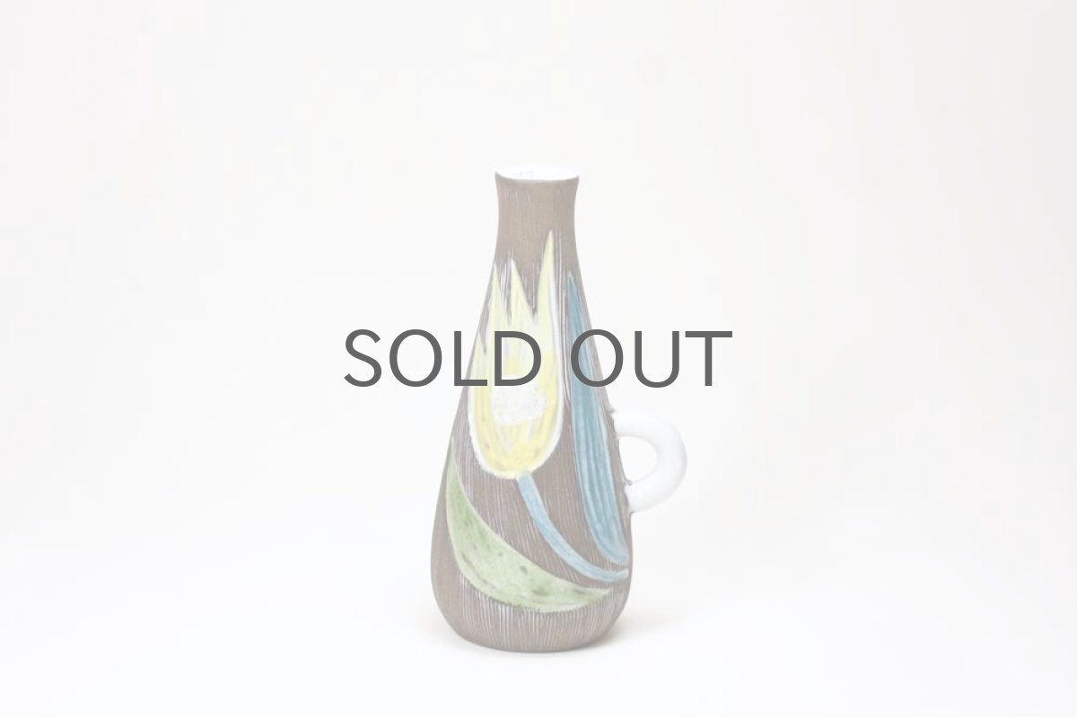 画像2: Upsala Ekeby/ウプサラ エキュビ/マリ・シムルソン/チューリップ花瓶/一輪挿し/No.1 (2)