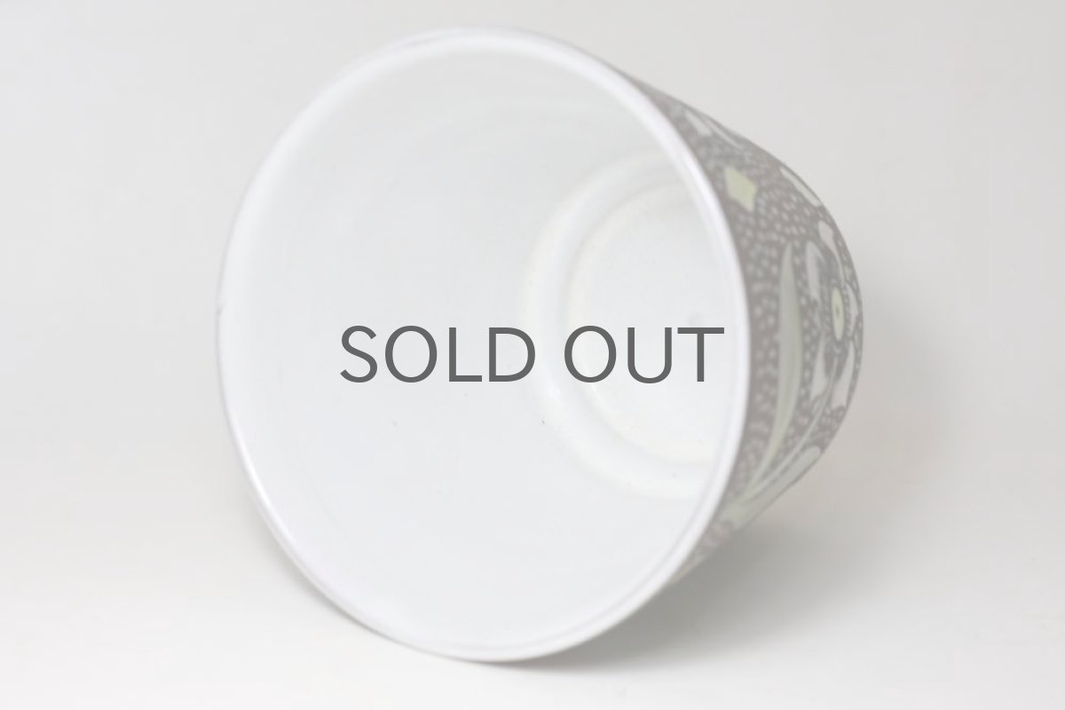 画像5:  Upsala Ekeby /ウプサラ　エクビィ/マリ・シムルソン /ドットフラワーポット (5)