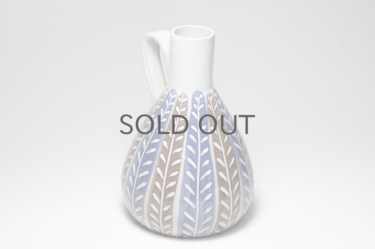 画像5: Upsala Ekeby/ウプサラ エクビィ/Ingrid Atterberg/一輪挿し花瓶 /ストライプ (5)