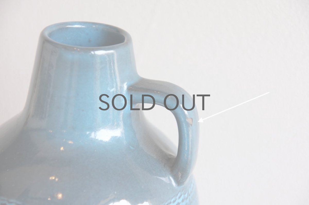 画像3: Upsala Ekeby  ウプサラ エクビィ Ingrid Atterberg一輪挿し ブルー (3)