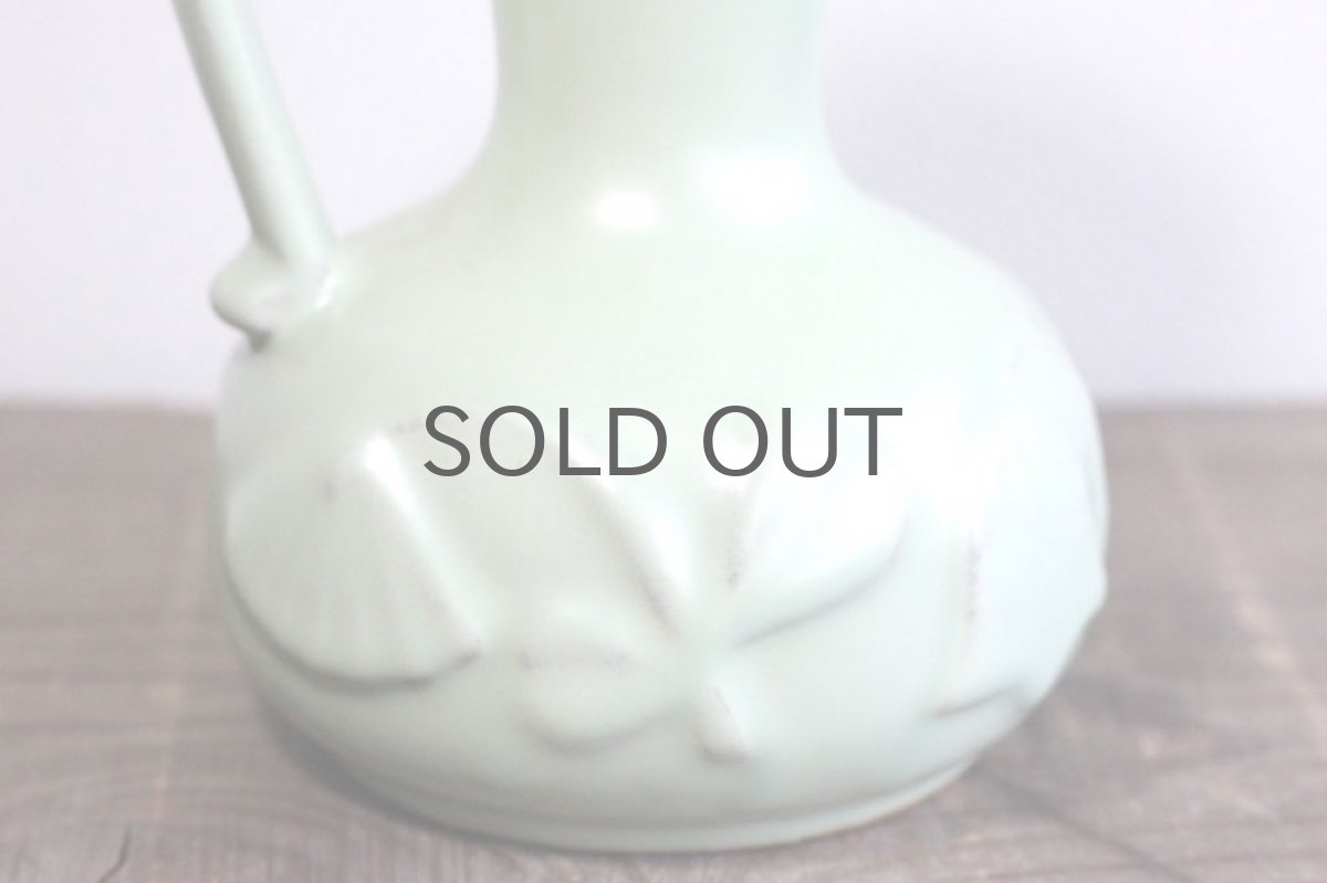 画像4: Ekeby/エクビー/粉引一輪挿し青磁色/No.3 (4)