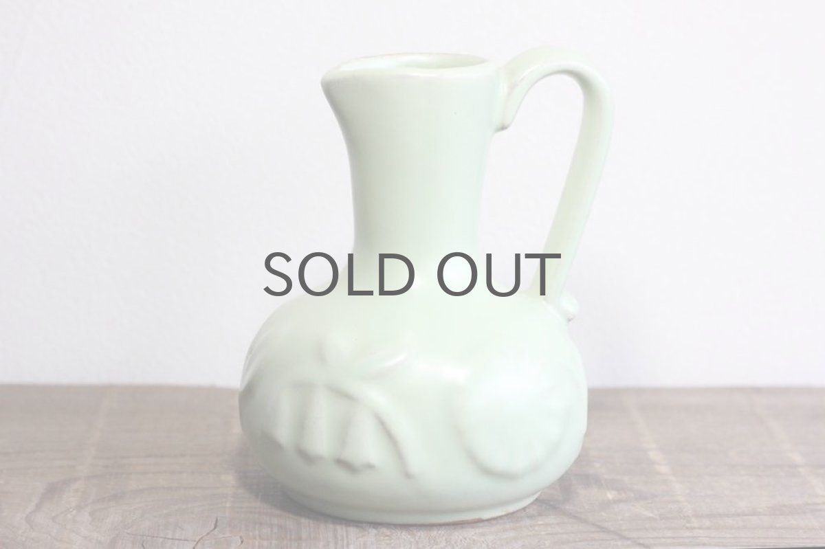 画像3: Ekeby/エクビー/粉引一輪挿し青磁色/No.3 (3)