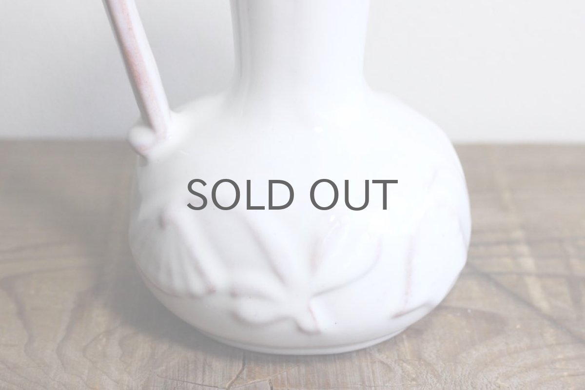 画像4: Ekeby/エクビー/粉引一輪挿しホワイト/No.2 (4)