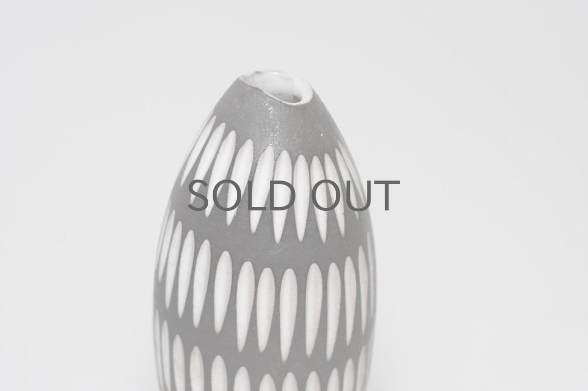 画像2: Upsala Ekeby/ウプサラエクビィ/Ingrid Atterberg /イングリッド　アッテルバーグ/Negro /一輪挿し (2)