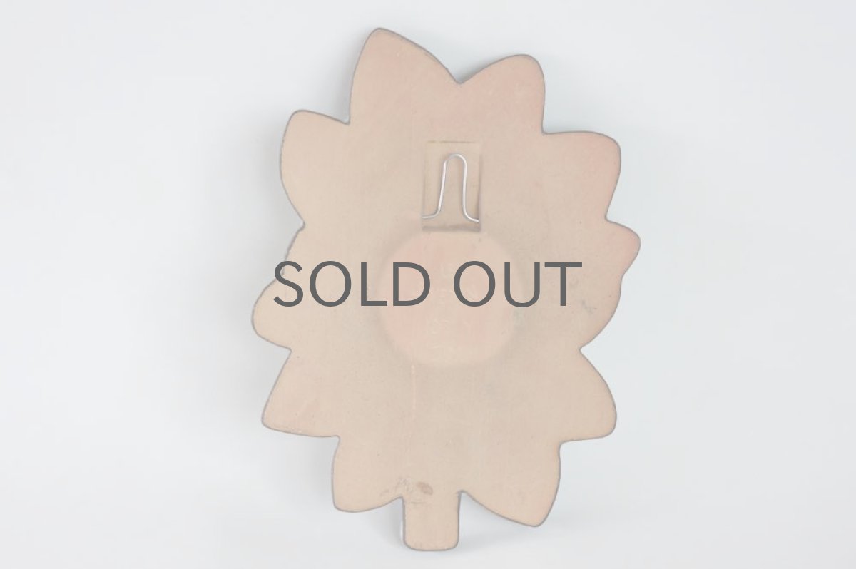 画像5: Upsala Ekeby　Blomma　花陶板壁掛け　イエロー (5)