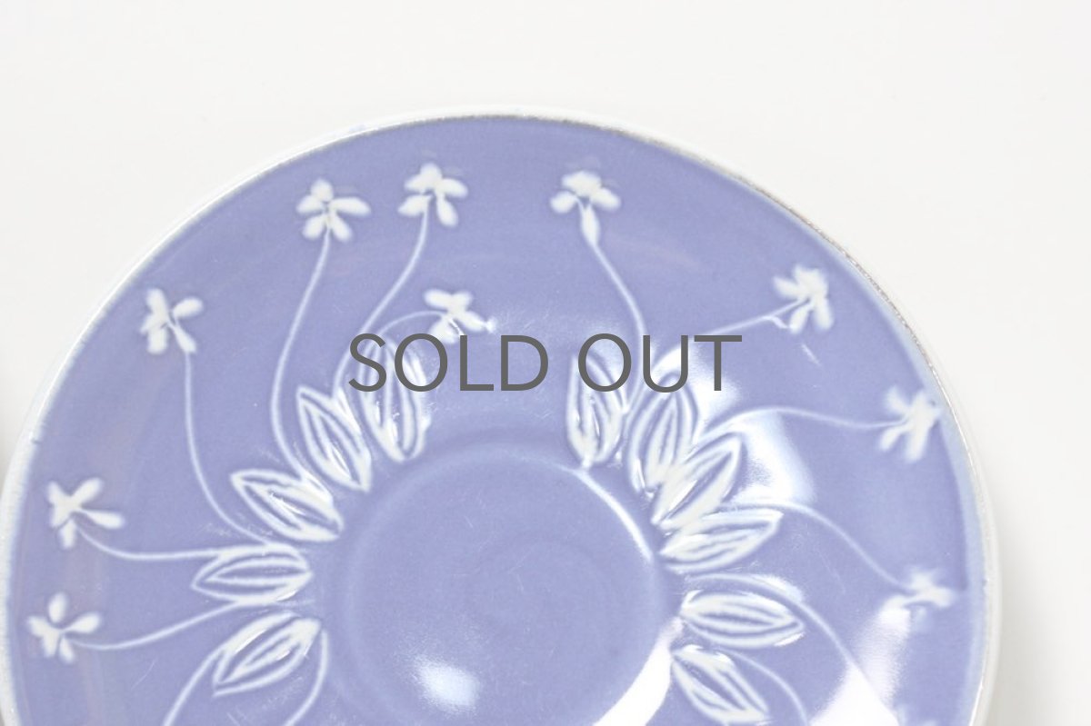 画像5: Upsala Ekeby/ウプサラ エクビィ/Ingrid Atterberg /野花ティーカップ&ソーサー&プレート (5)