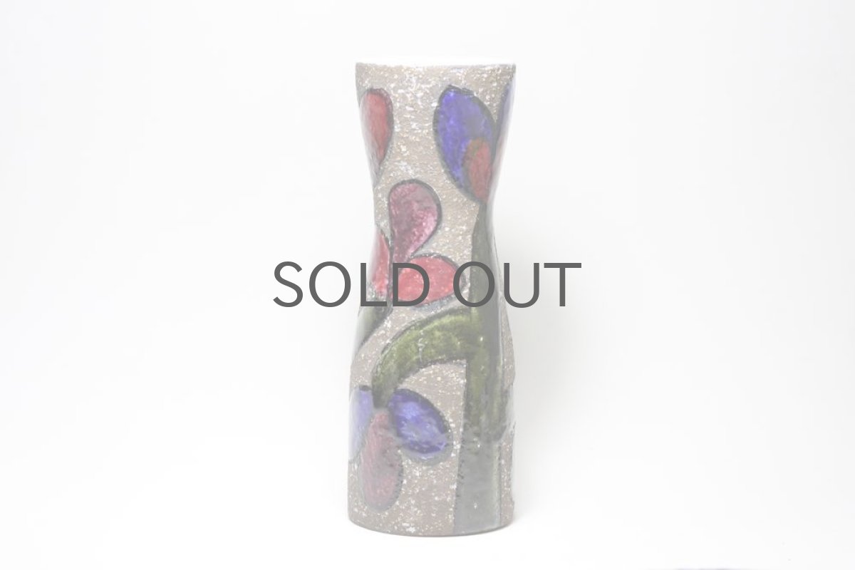 画像3: ヴィンテージ北欧雑貨/Upsala Ekeby /ウプサラエクビィ/マリ・シムルソン/Cardus花瓶　 (3)