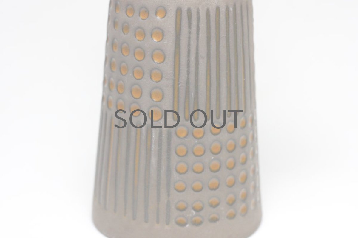 画像3: ビンテージ北欧雑貨/Upsala Ekeby /ウプサラ エクビィ/マリ・シムルソン/Grafit/Ruta/花瓶 (3)