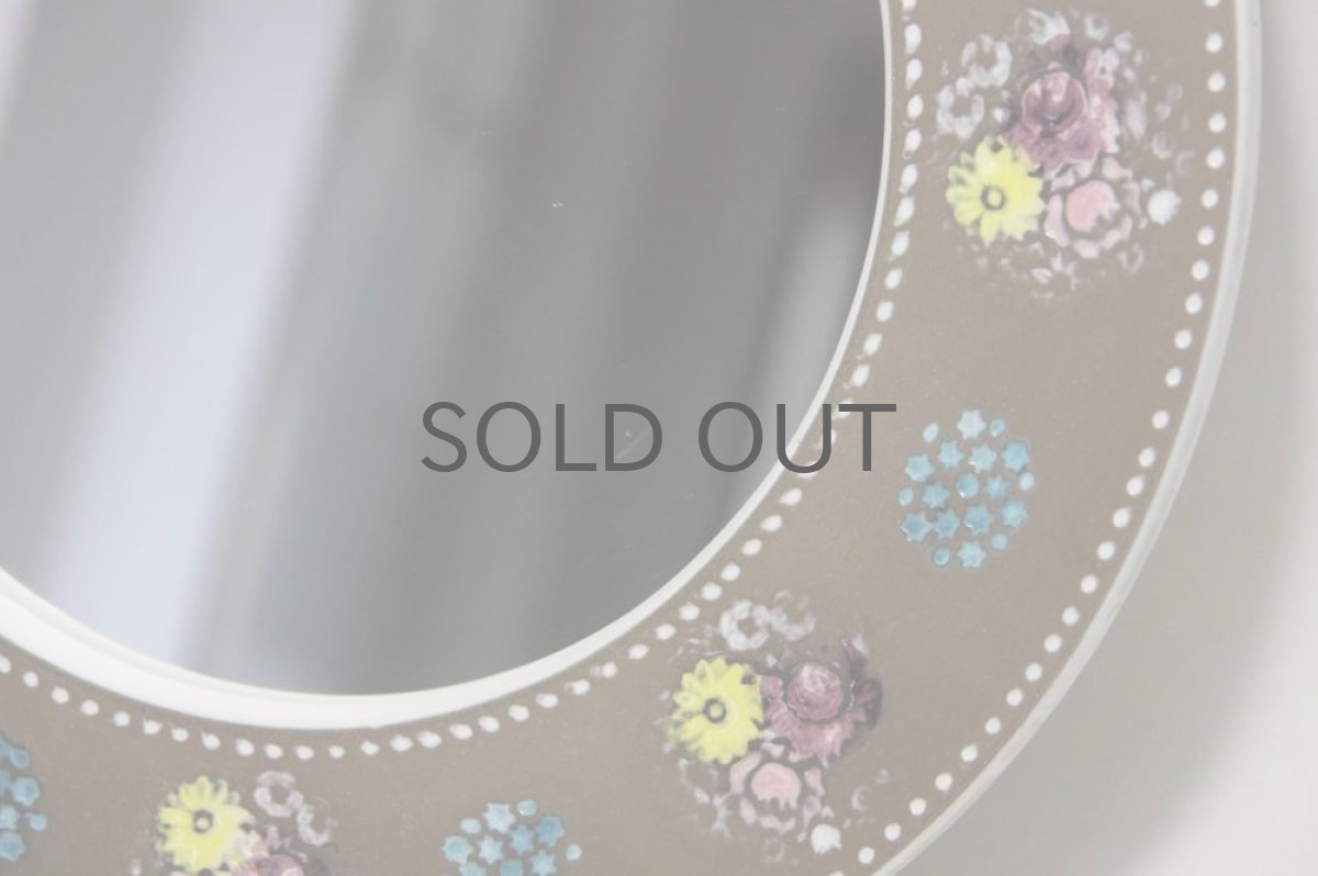 画像2: Upsala Ekeby/ウプサラ エキュビ  マリ・シムルソン 壁掛け鏡 (2)