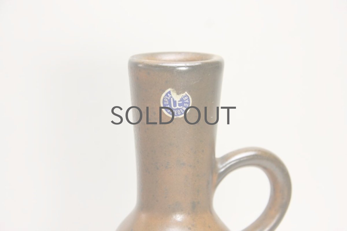 画像3: ビンテージ北欧雑貨/Upsala Ekeby /ウプサラ エクビィ/マリ・シムルソン/Grafit/Ruta/花瓶 (3)