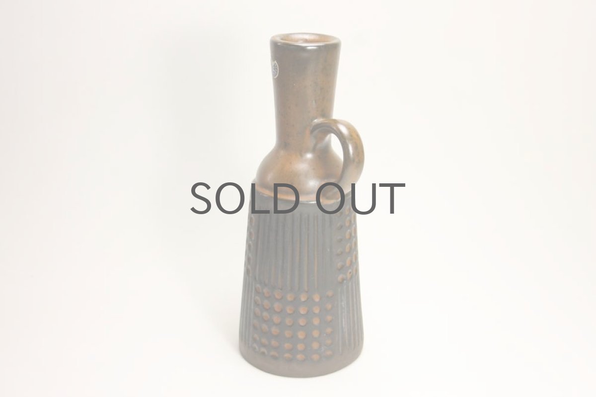 画像2: ビンテージ北欧雑貨/Upsala Ekeby /ウプサラ エクビィ/マリ・シムルソン/Grafit/Ruta/花瓶 (2)