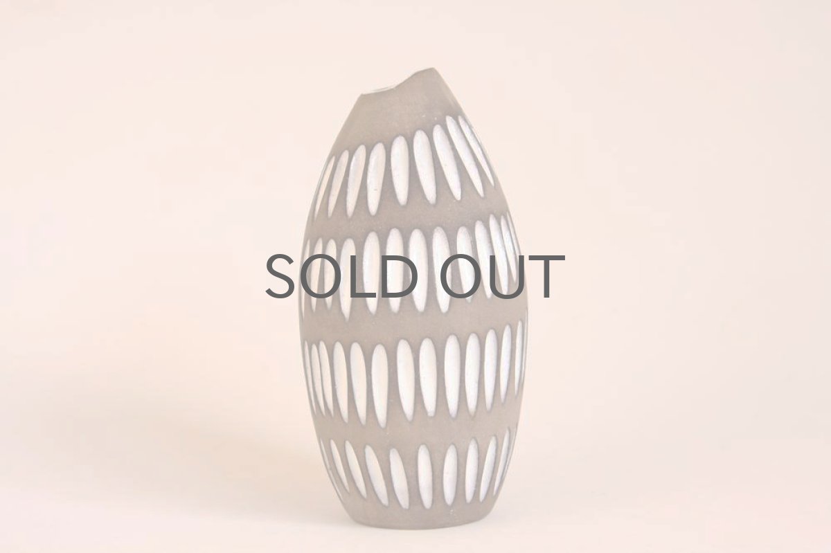 画像2: Upsala Ekeby  ウプサラエクビィ Ingrid Atterberg イングリッド アッテルバーグ Negro 一輪挿し (2)