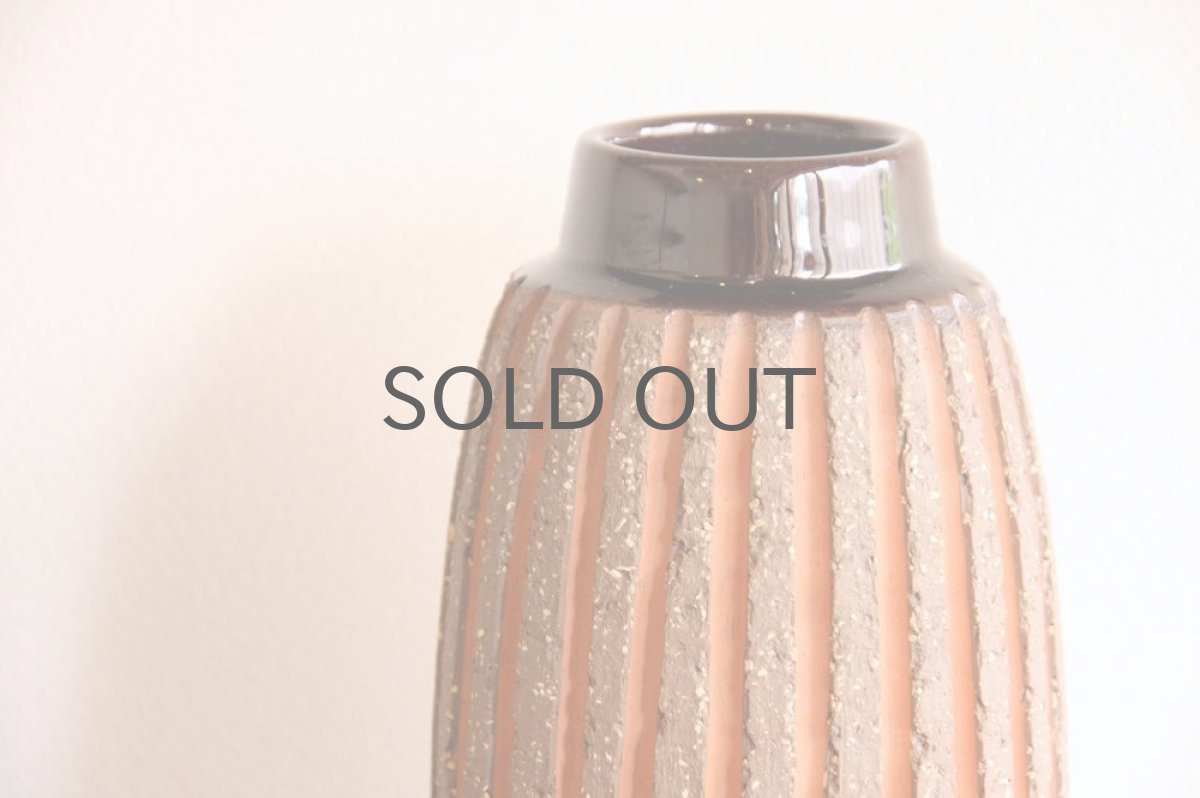 画像2:  Upsala Ekeby  ウプサラ エクビィ マリ・シムルソン  RUSTICANA花瓶 Lサイズ (2)