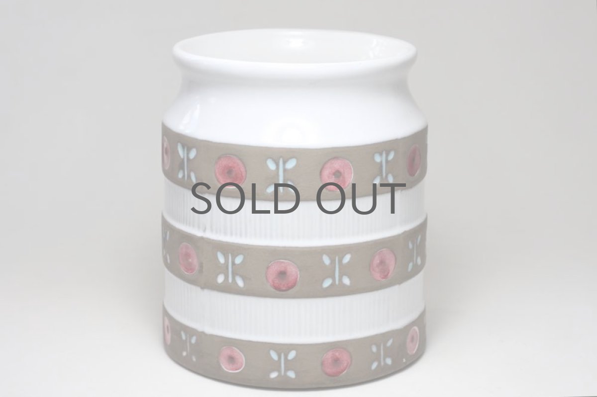 画像2: Upsala Ekeby/ウプサラ エキュビ/マリ・シムルソン 野ばらのポット Lサイズ (2)