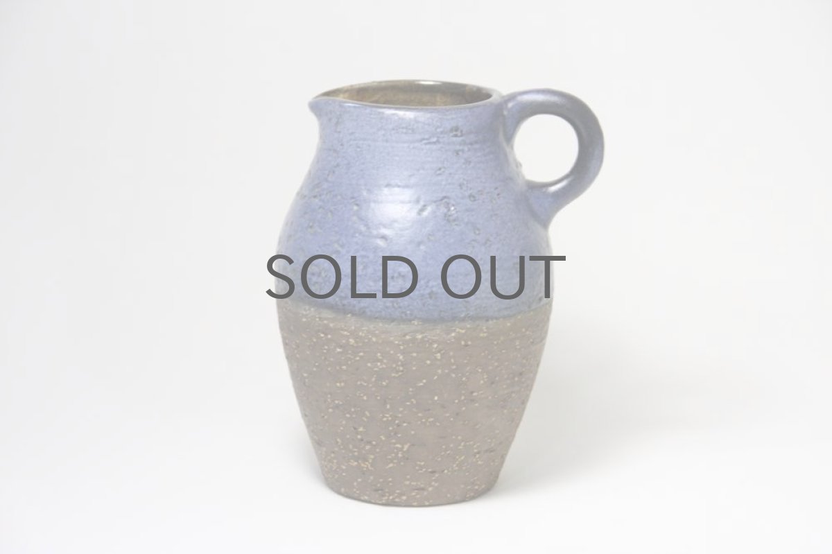 画像2: Upsala Ekeby/ウプサラ/エキュビ マリ・シムルソン/フラワーベース/ダークブルー (2)