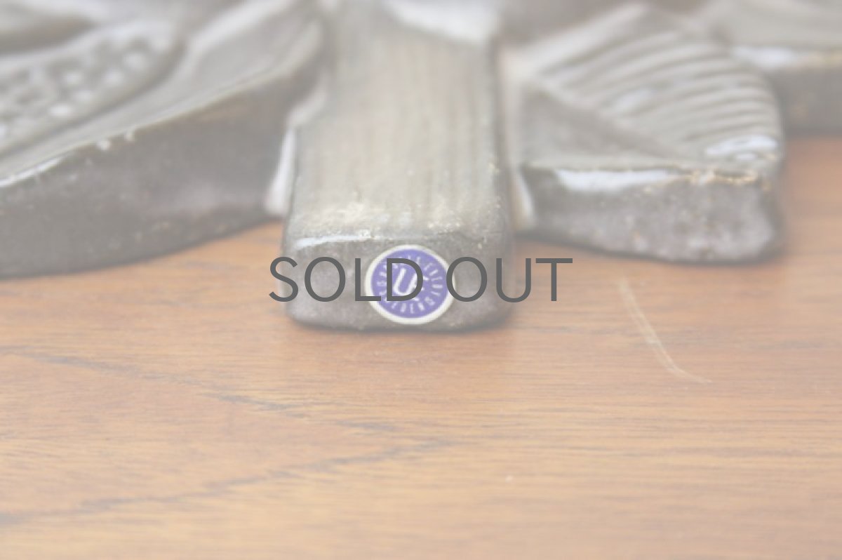 画像4: Upsala Ekeby Blomma 花陶板壁掛け ピンク (4)