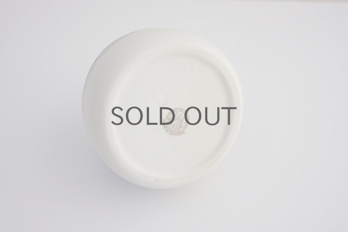 画像4: Upsala Ekeby/ウプサラ エキュビ  GEFLE窯 ストライプ 一輪挿し (4)