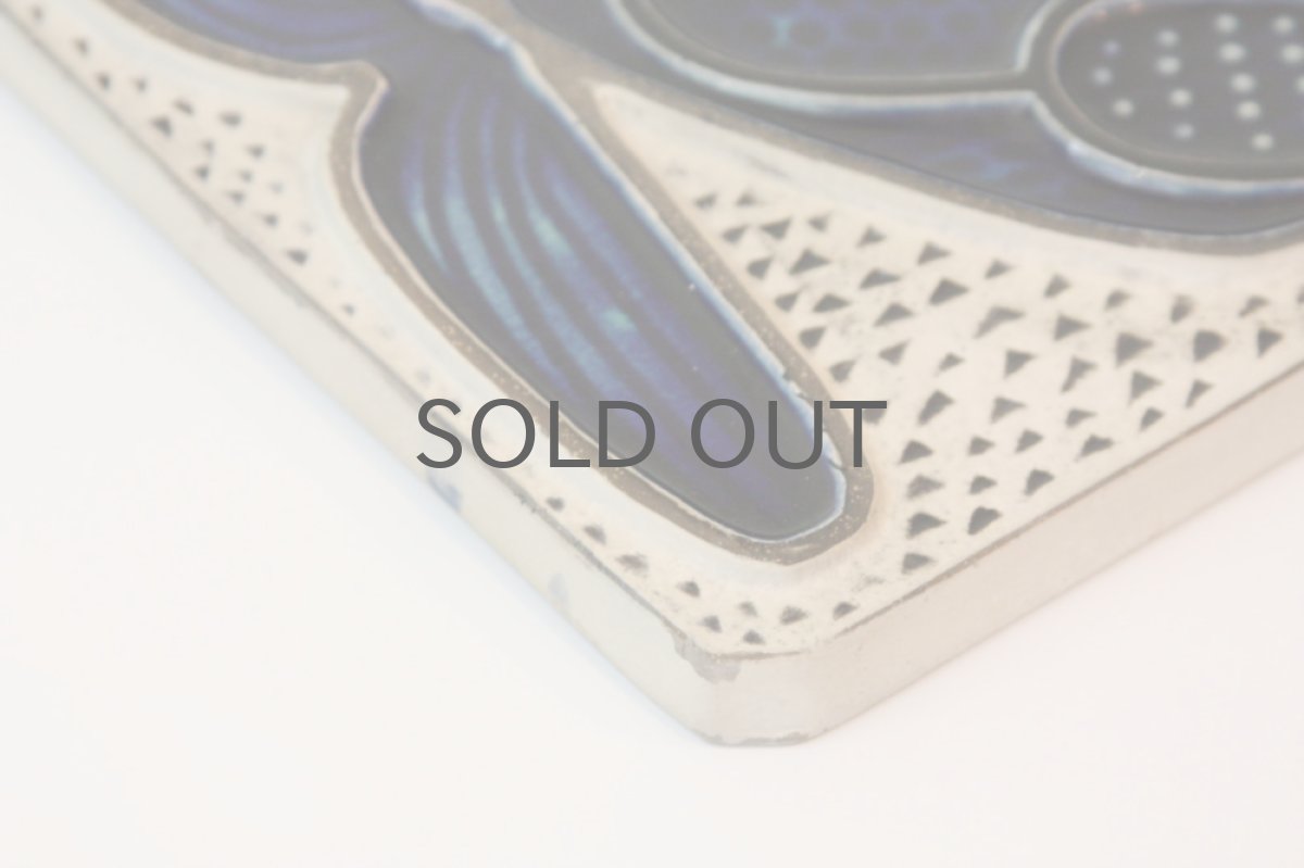 画像4: Upsala Ekeby/ウプサラ エキュビ  マリ・シムルソン ブルーフィッシュ陶板 (4)