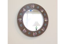 画像1: Upsala Ekeby/ウプサラ　エキュビ　 マリ・シムルソン 壁掛け鏡 (1)