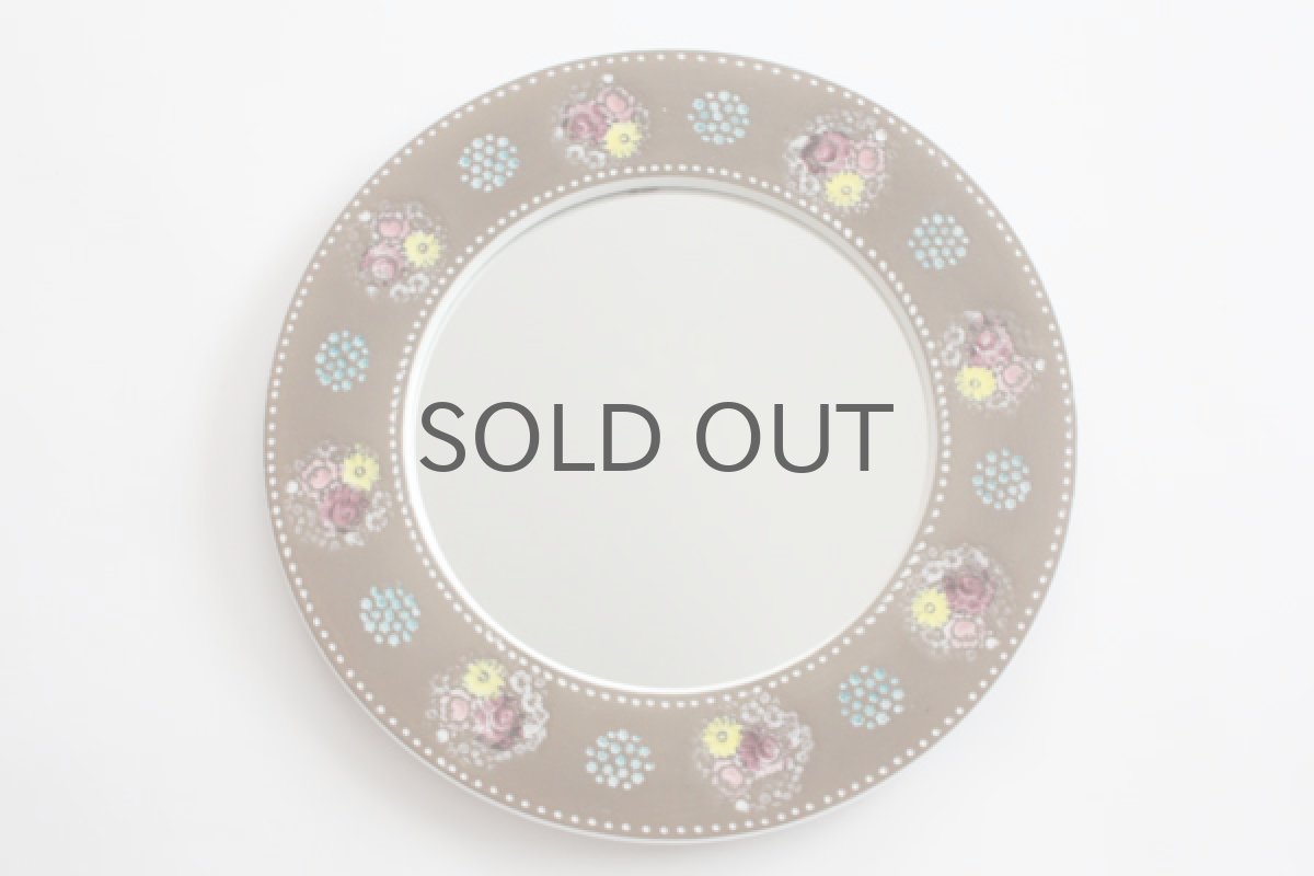 画像2: Upsala Ekeby/ウプサラ エキュビ  マリ・シムルソン 円形 鏡 (2)