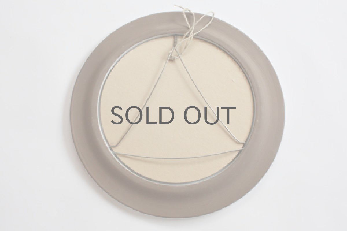 画像4: Upsala Ekeby/ウプサラ エキュビ  マリ・シムルソン 円形 鏡 (4)