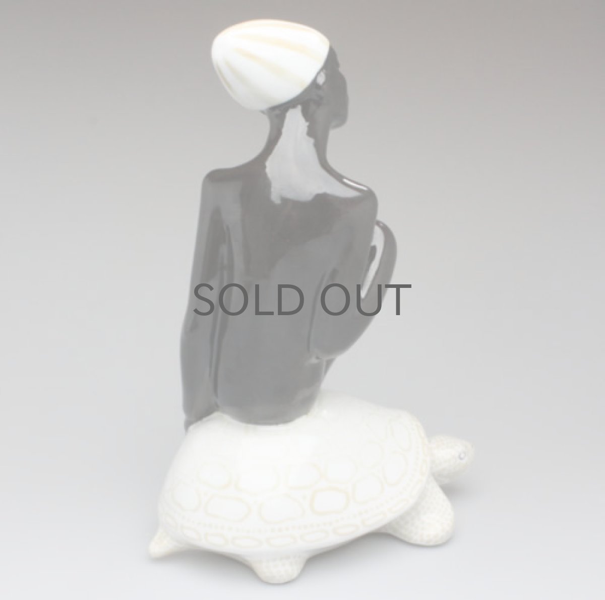 画像2: Upsala Ekeby  ウプサラ エクビィ マリ・シムルソン 亀に乗る少年 (2)