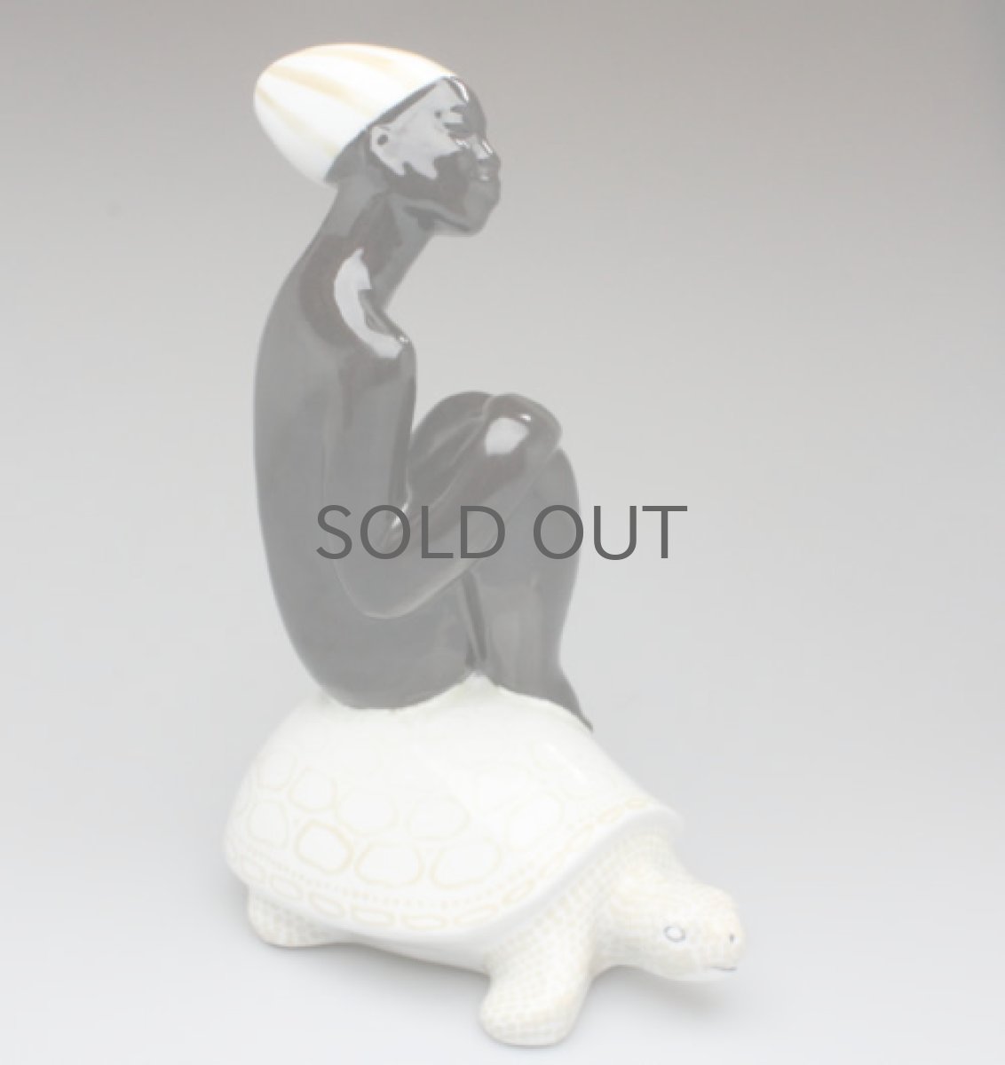 画像3: Upsala Ekeby  ウプサラ エクビィ マリ・シムルソン 亀に乗る少年 (3)