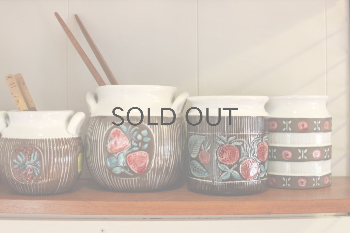 画像6: Upsala Ekeby/ウプサラ エキュビ/マリ・シムルソン 野ばらのポット Lサイズ (6)