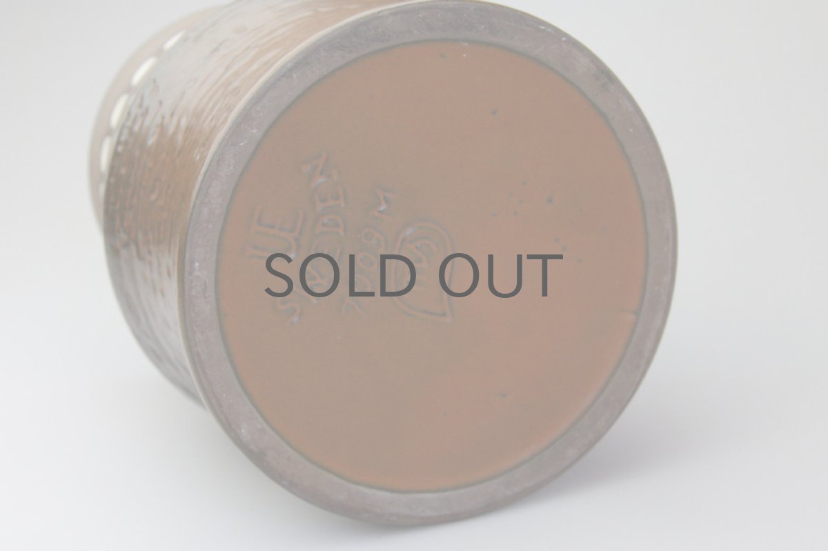 画像5: Upsala Ekeby ウプサラ エキュビ マリ・シムルソン INDIA フラワーベース No.1 (5)