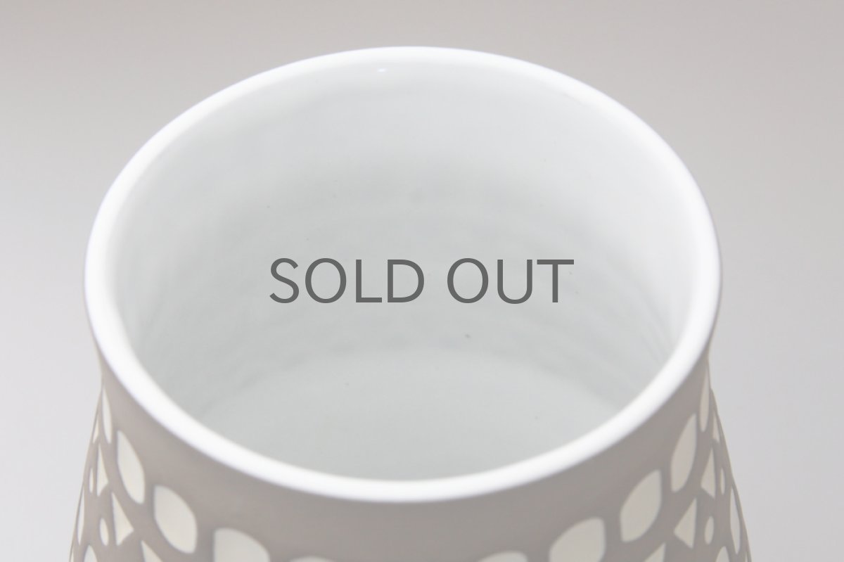 画像3: Upsala Ekeby ウプサラ エキュビ マリ・シムルソン INDIA フラワーベース No.1 (3)