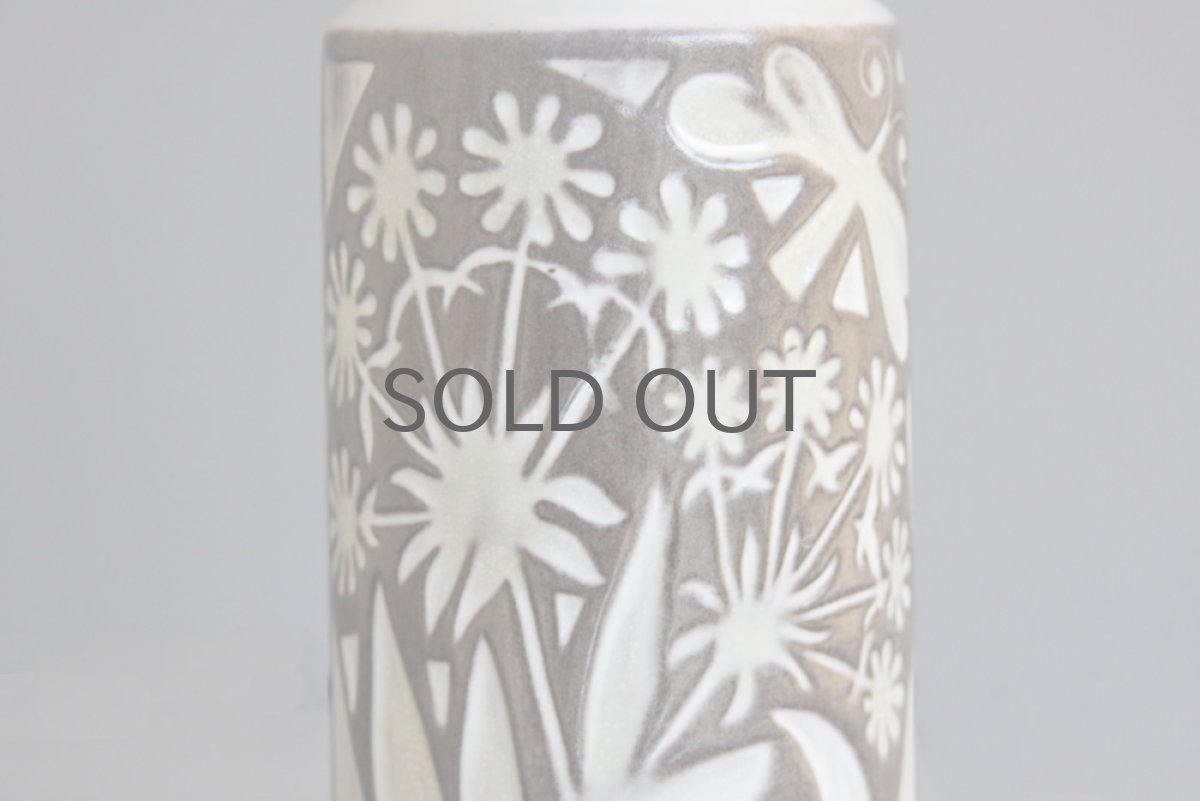 画像2: Upsala Ekeby 　ウプサラ　エクビィ　マリ・シムルソンの蝶の花瓶　Lサイズ (2)