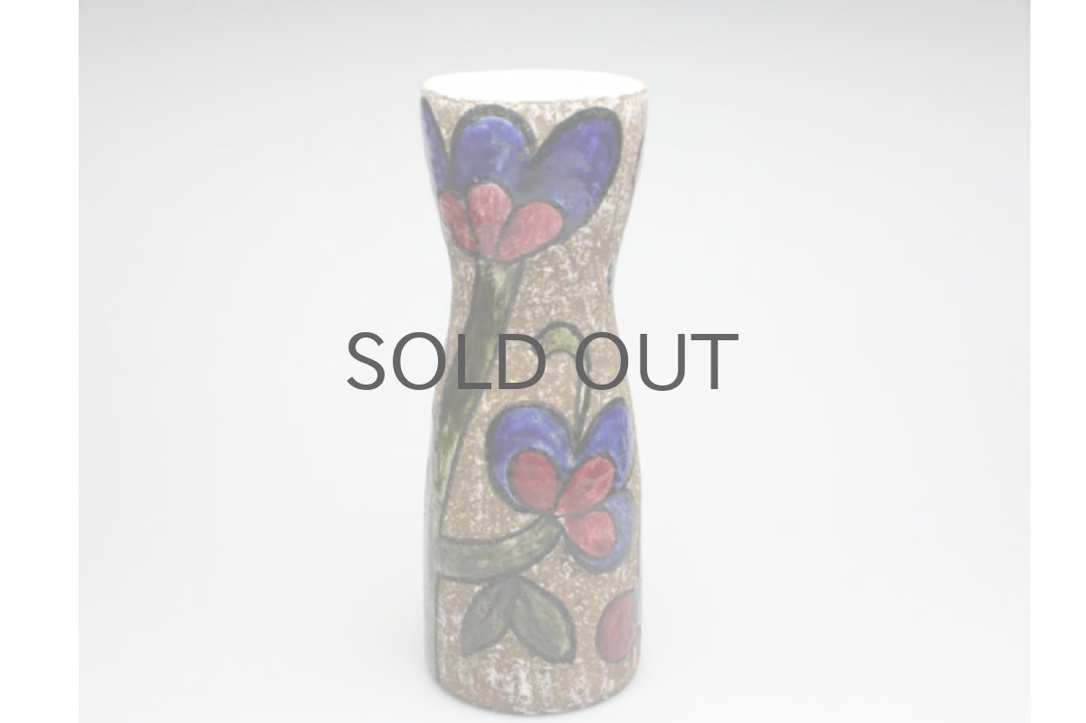 画像2: Upsala Ekeby  ウプサラ エクビィ マリ・シムルソン Cardus花瓶  No.7 (2)