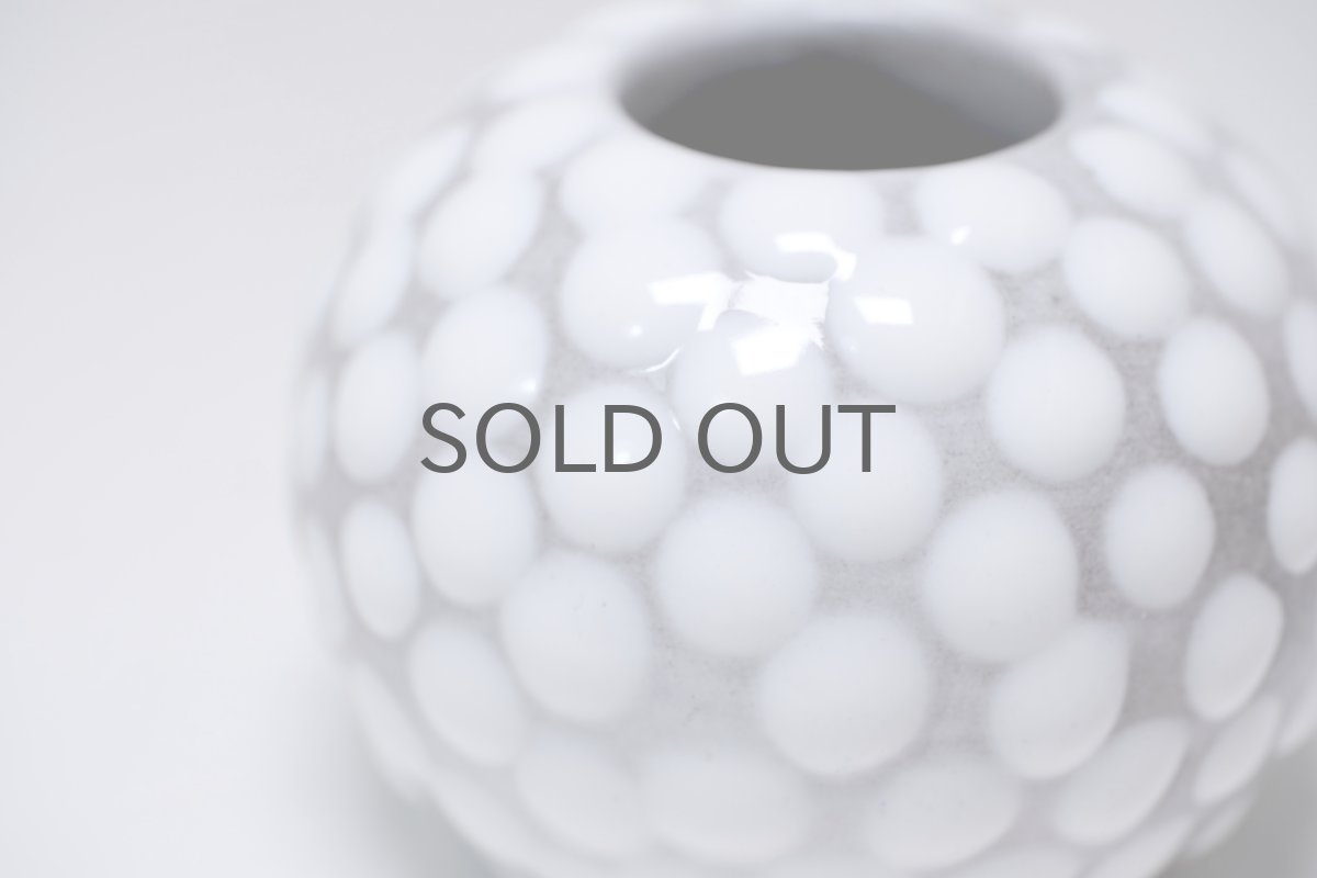 画像3: 北欧ビンテージ雑貨/Upsala Ekeby/ウプサラ エクビィ/Ingrid Atterberg/VÄSTKUST/一輪座しもしくはキャンドルホルダー/No.2 (3)