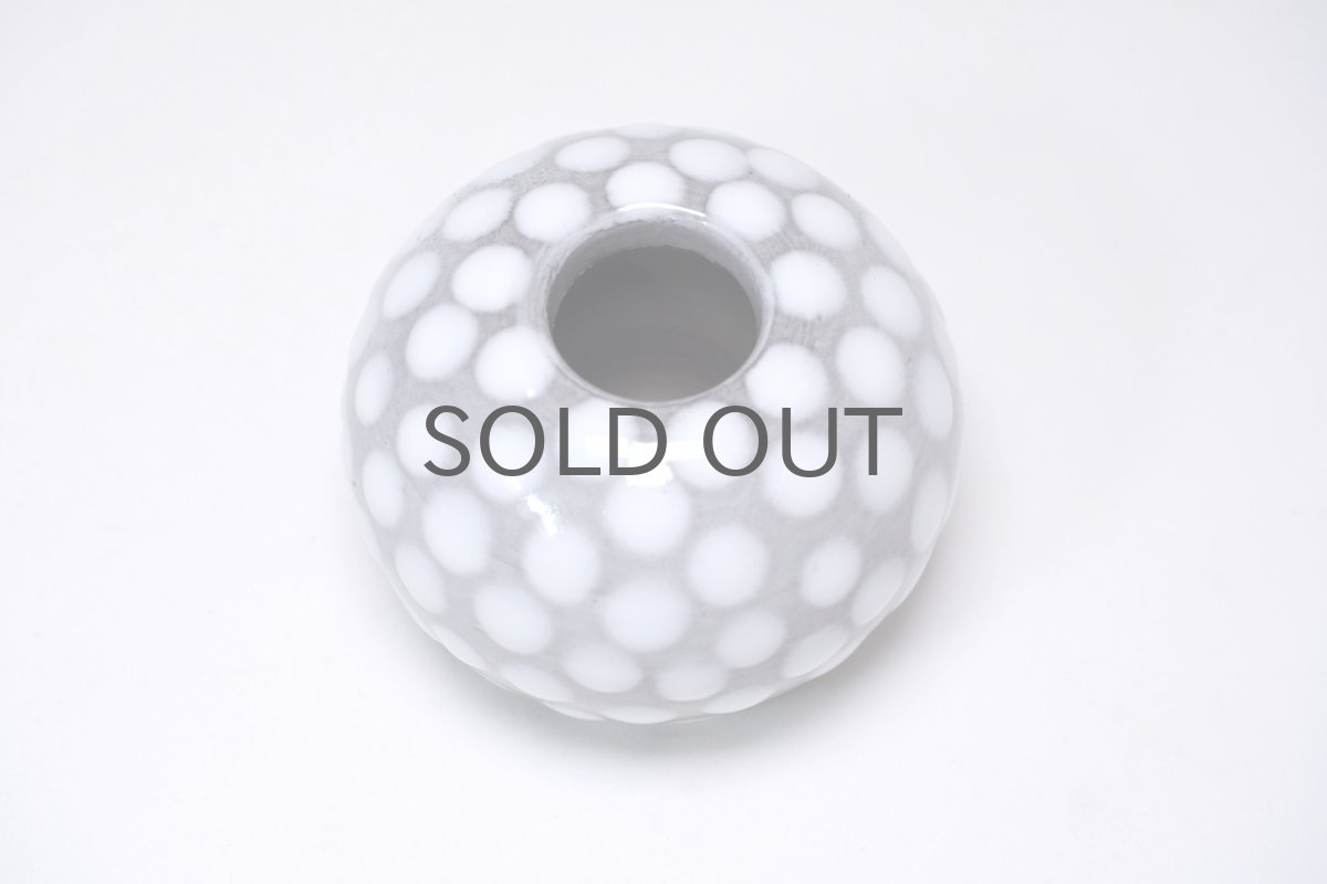 画像2: 北欧ビンテージ雑貨/Upsala Ekeby/ウプサラ　エクビィ/Ingrid Atterberg/VÄSTKUST/一輪座しもしくはキャンドルホルダー (2)