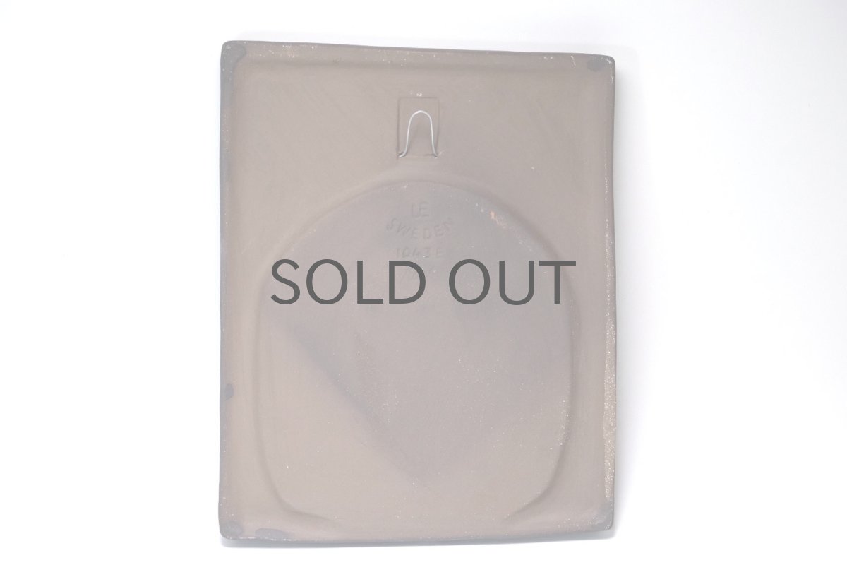 画像6: ビンテージ北欧雑貨/Upsala Ekeby /ウプサラエクビィ/陶板/Ester Wallin/Green Apple/グリーンアップル (6)