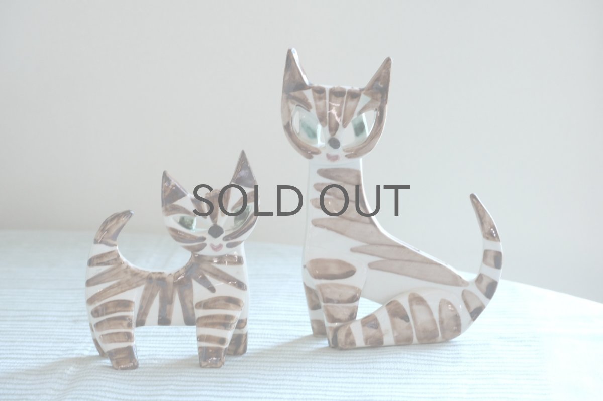 画像8: 【S様専用カート】Upsala Ekeby/ウプサラ エクビー/Dorothy Clough/ドロシークラフ/Gefle/ゲフレ/ネコ/トールサイズ (8)