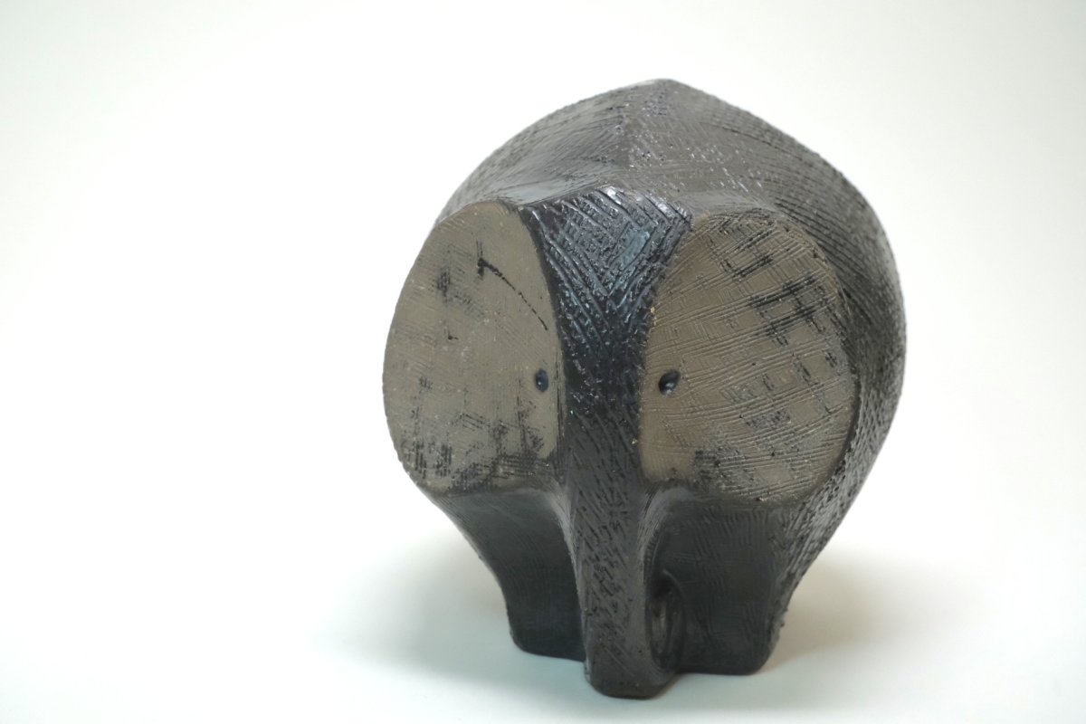 画像1: Upsala Ekeby /ウプサラ　エクビィ/Paula von Freymann/エレファント/象/No.3 (1)