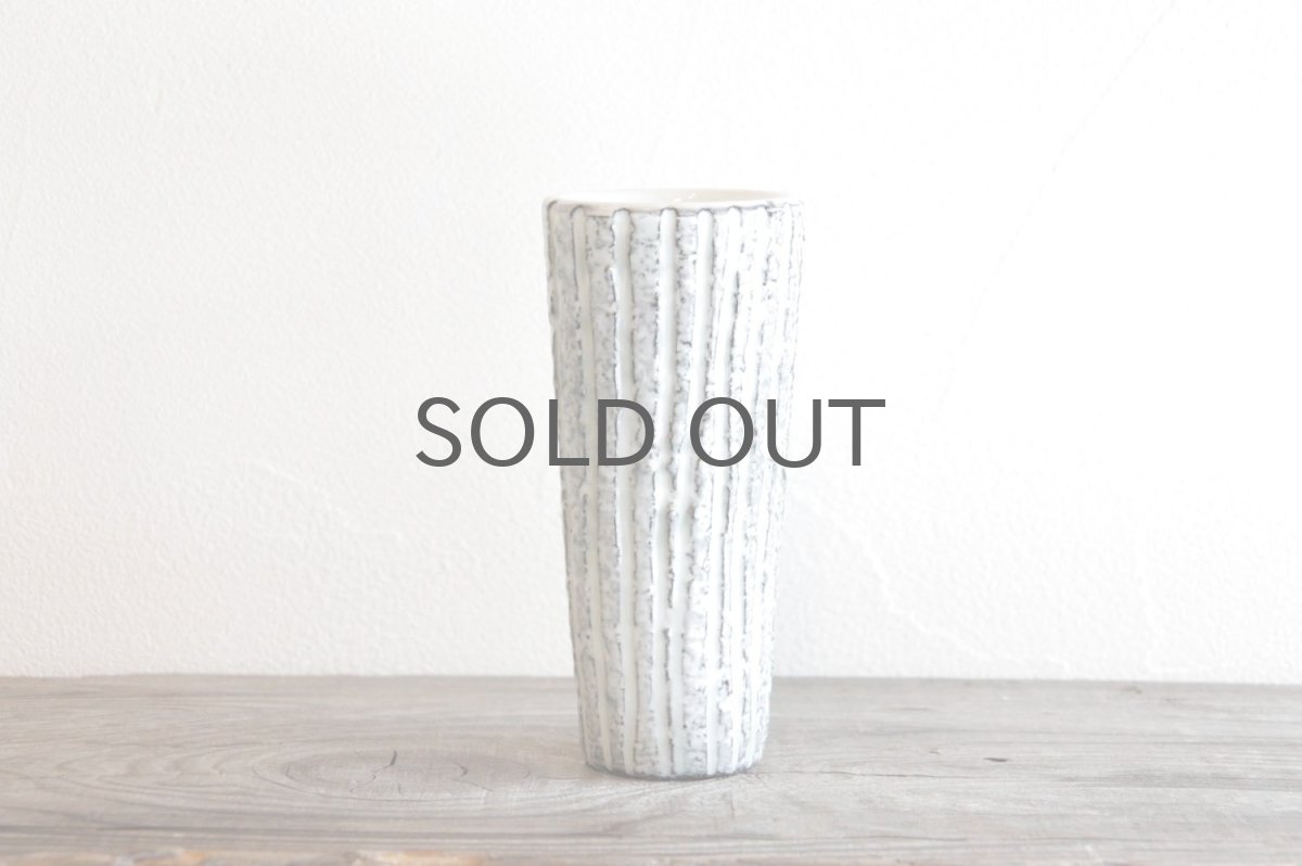 画像6: ビンテージ北欧雑貨/Upsala Ekeby /ウプサラ エクビィ/マリ・シムルソン/Trinidad/花瓶/高さ13cm (6)