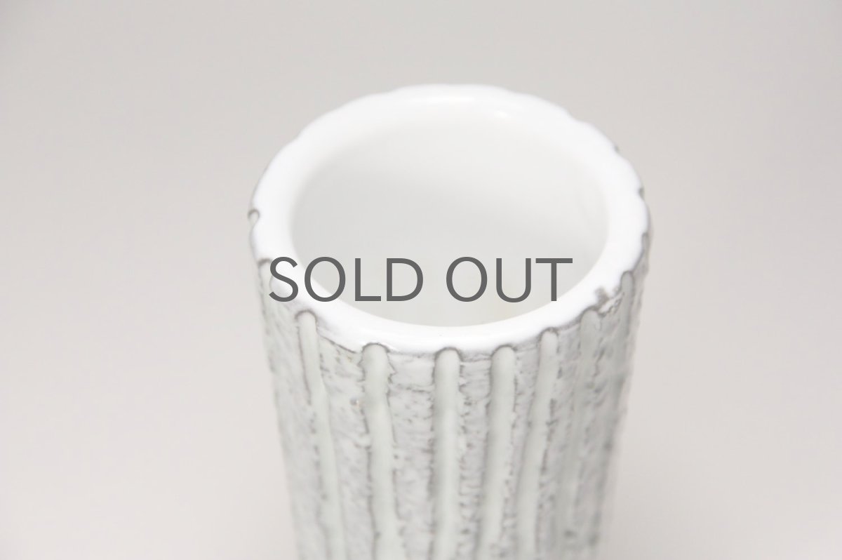 画像4: ビンテージ北欧雑貨/Upsala Ekeby /ウプサラ エクビィ/マリ・シムルソン/Trinidad/花瓶/高さ13cm (4)