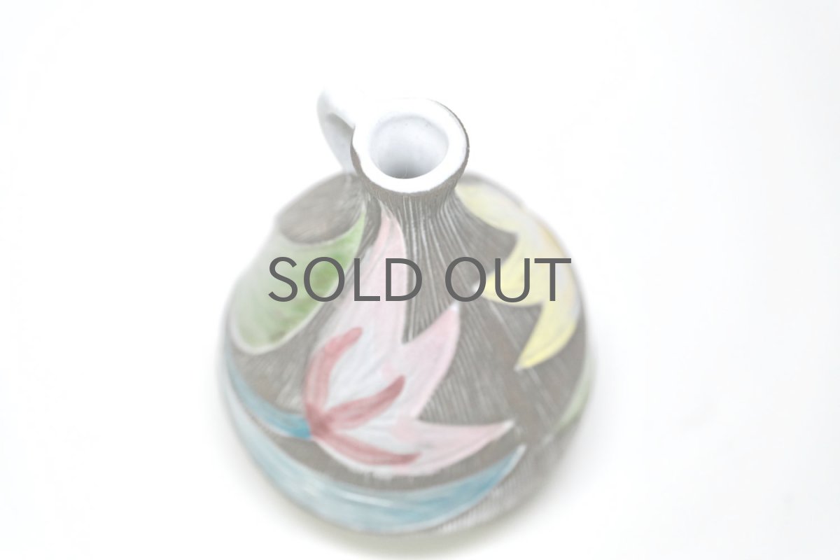 画像4: Upsala Ekeby/ウプサラ エキュビ/マリ・シムルソン/チューリップ花瓶/一輪挿し 丸形 (4)