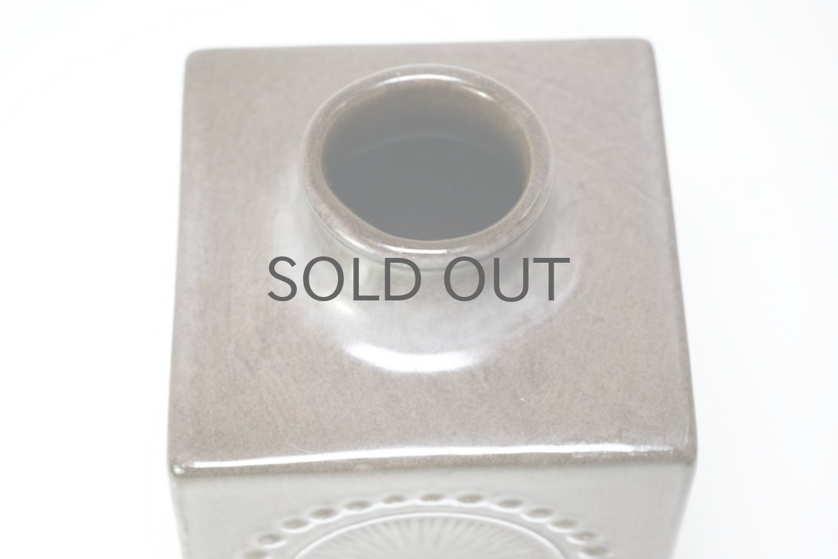 画像3: 北欧アンティーク/Upsala Ekeby /ウプサラ エクビィ/Goran Andersson/一輪挿し花瓶/キューブ型/Lサイズ (3)