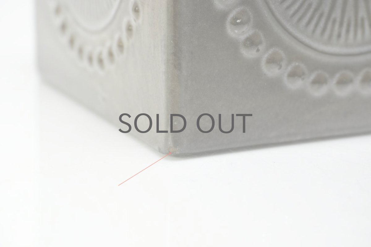 画像4: 北欧アンティーク/Upsala Ekeby /ウプサラ エクビィ/Goran Andersson/一輪挿し花瓶/キューブ型/Lサイズ (4)