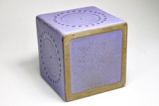 画像5: 北欧アンティーク/Upsala Ekeby /ウプサラ　エクビィ/Goran Andersson/一輪挿し花瓶/キューブ型/Sサイズ/No.1 (5)