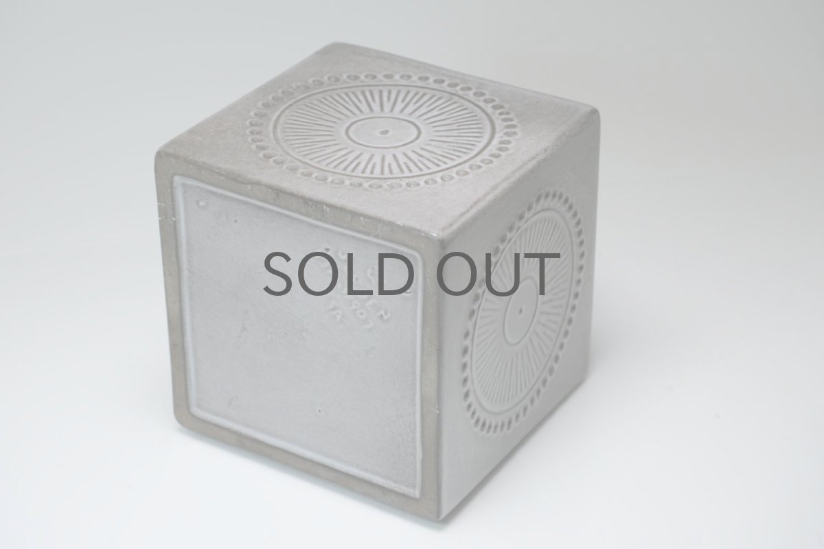 画像5: Upsala Ekeby /ウプサラ エクビィ/Goran Andersson/ 一輪挿し花瓶/ベース/キューブ型/Lサイズ (5)