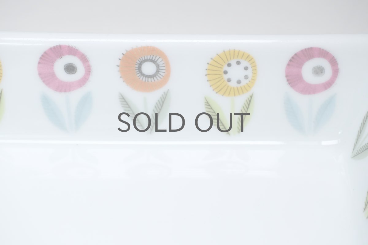 画像3: Upsala Ekeby /ウプサラ エクビィ/Bellis/ベリス/スクエアープレート/No.2 (3)