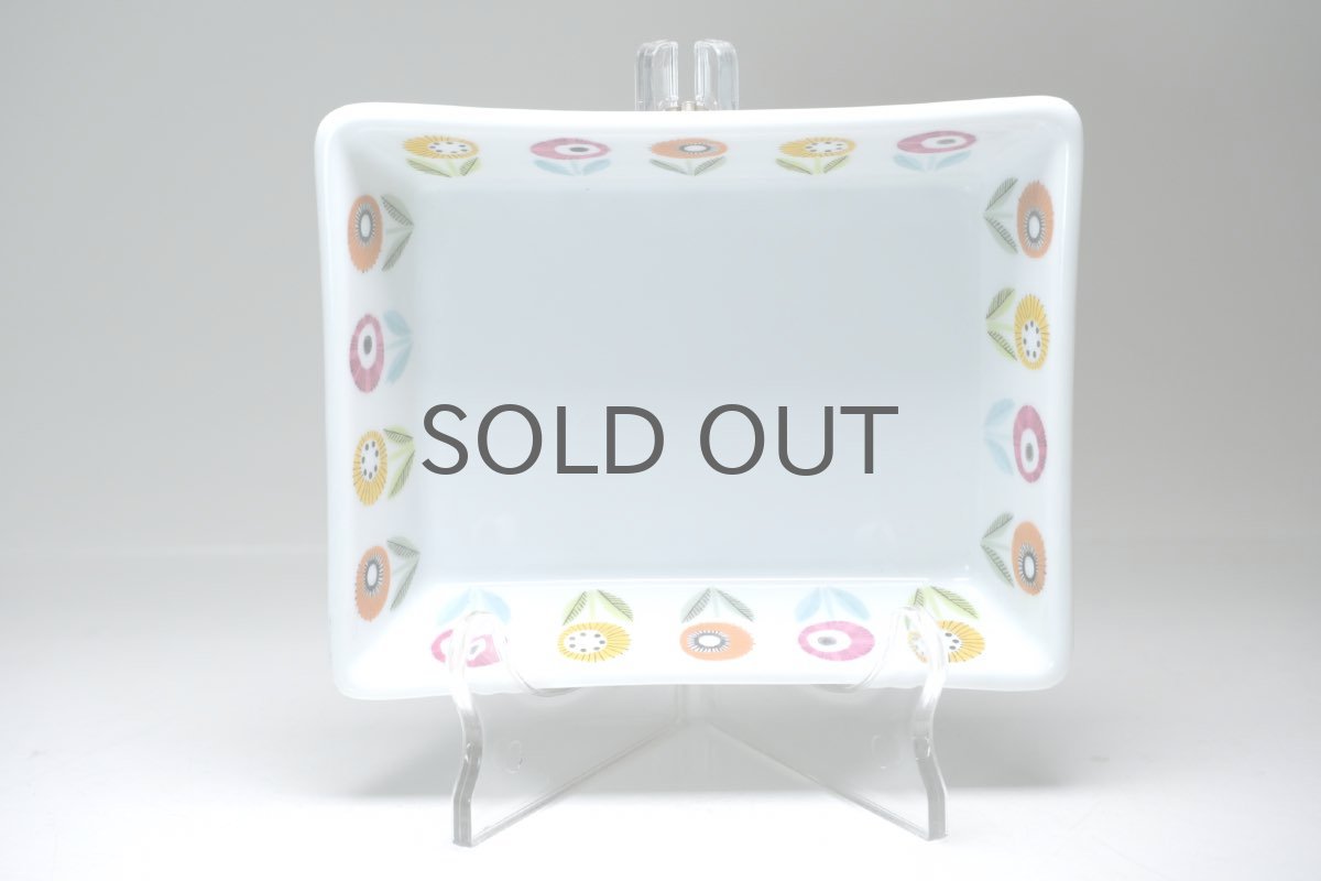 画像4: Upsala Ekeby /ウプサラ エクビィ/Bellis/ベリス/スクエアープレート/No.2 (4)