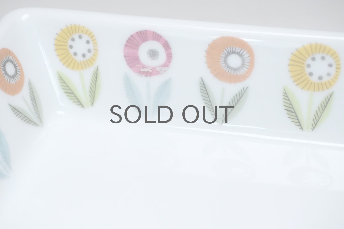 画像4: Upsala Ekeby /ウプサラ エクビィ/Bellis/ベリス/スクエアープレート/No.3 (4)