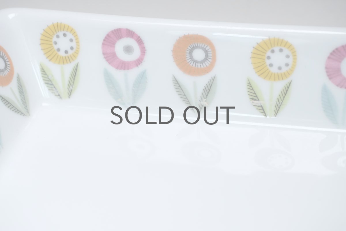 画像3: Upsala Ekeby /ウプサラ エクビィ/Bellis/ベリス/スクエアープレート/No.3 (3)