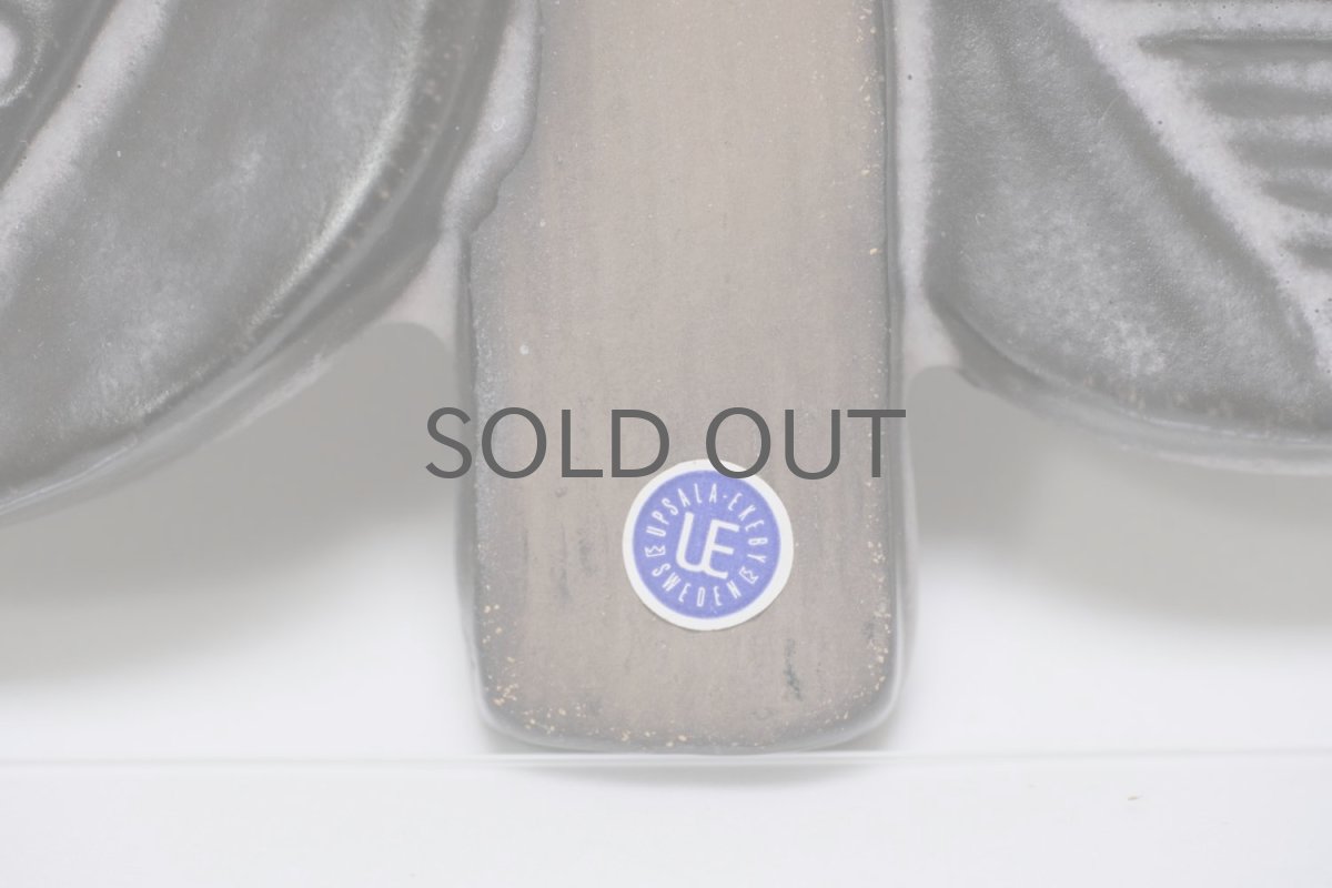 画像4: Upsala Ekeby/ウプサラ エキュビ/Blomma/花陶板壁掛け/ピンク (4)